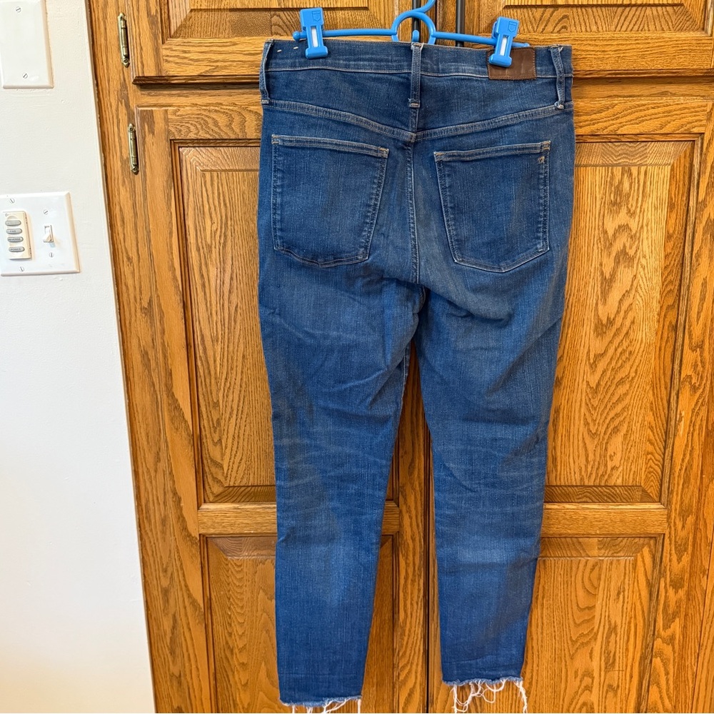 MADEWELL 10" High Rise Skinny Jeans Indigo Wash Size 31 - Picture 2 of 9
